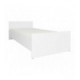 Seng NEPO 90x200 cm - hvit matt