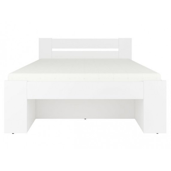 Seng Meris 140x200 cm - Hvit matt