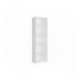 Reol Nepo 60x197 cm - hvit matt - 4 hyller