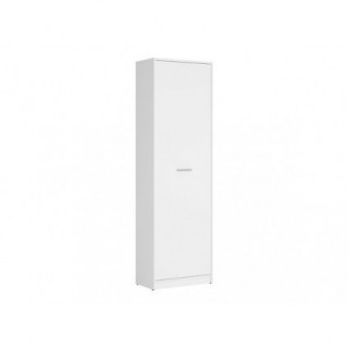 Skap Nepo 60x197 cm - Hvit matt - 1 dør