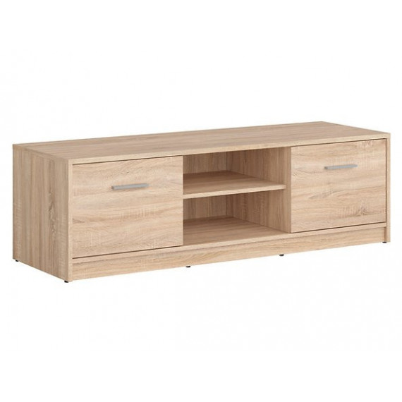 TV-benk Zoom 139x43 cm - Eik sonoma - 2 dører