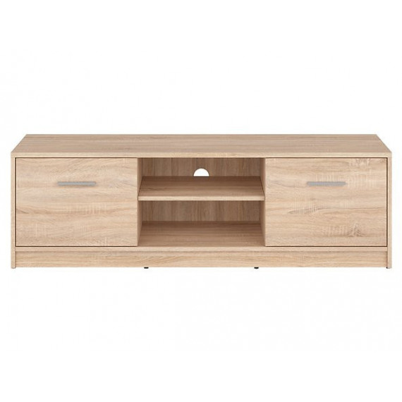 TV-benk Zoom 139x43 cm - Eik sonoma - 2 dører