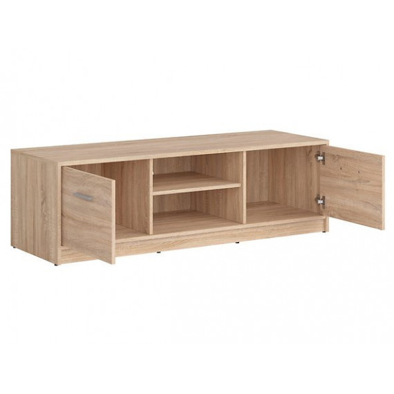 TV-benk Zoom 139x43 cm - Eik sonoma - 2 dører