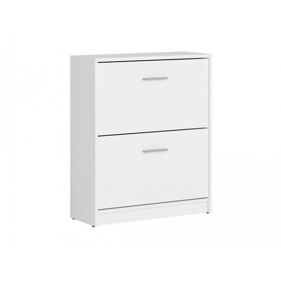 Skoskap Nepo 70x84 cm - Hvit matt