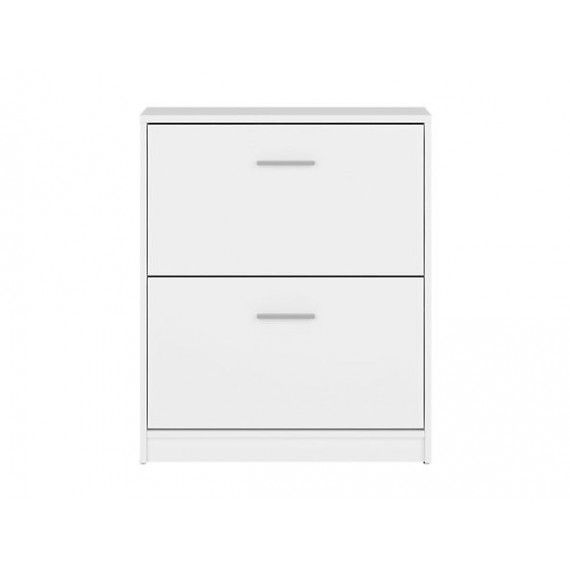 Skoskap Nepo 70x84 cm - Hvit matt