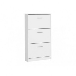 Skoskap Nepo 70x121 cm - Hvit matt