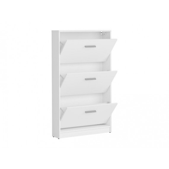 Skoskap Nepo 70x121 cm - Hvit matt