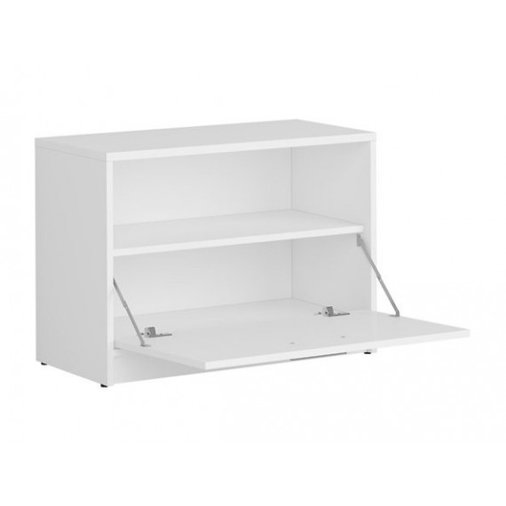 Skoskap Nepo 70x51 cm - Hvit matt