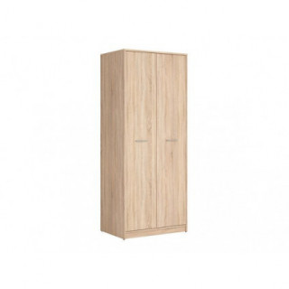 Garderobe Zoom 80x197 cm - Eik sonoma - 2 dører
