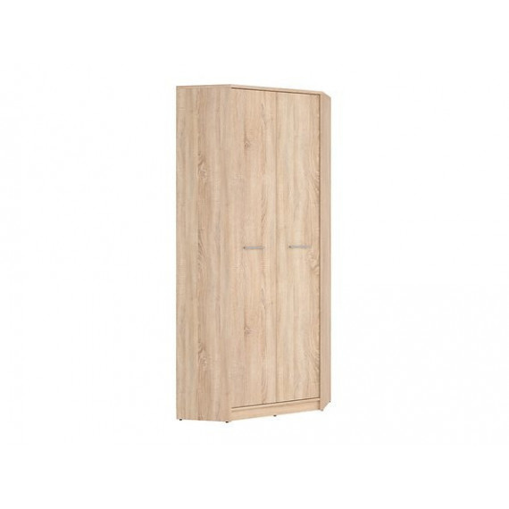 Hjørnegarderobe Zoom 80x197 cm - eik sonoma - 2 dører