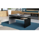 Sofabord Prima 90x50 cm - betong - svart matt