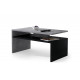 Sofabord Prima 90x50 cm - betong - svart matt