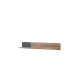 Hylle Wodica 150 cm - Mørk brun