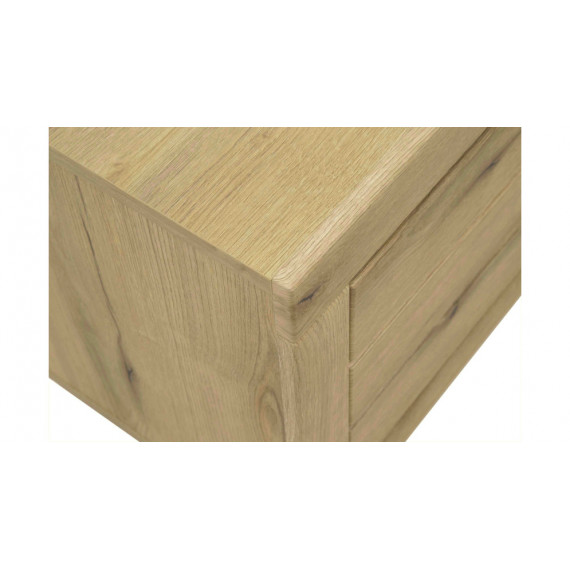 TV-benk Den 160x56 cm - Eikelook - 2 dører