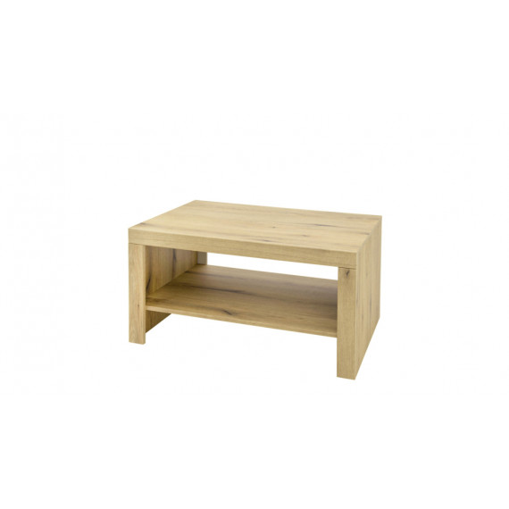 Sofabord med hylle Den 90x50 cm - Eikelook