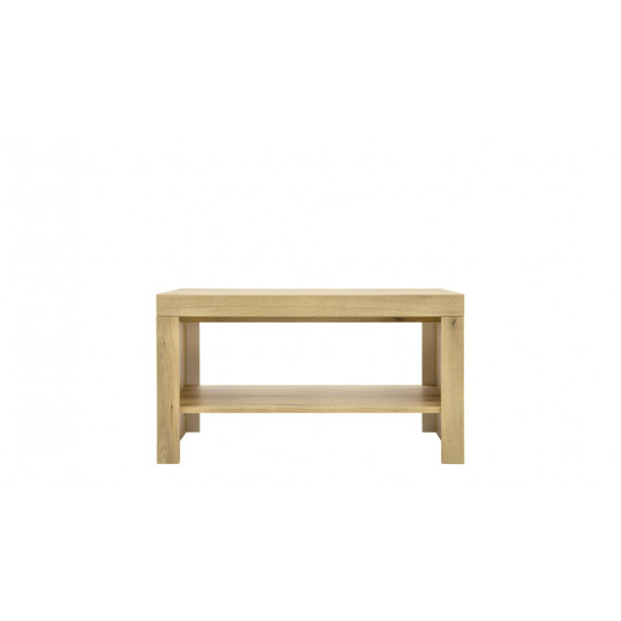 Sofabord med hylle Den 90x50 cm - Eikelook