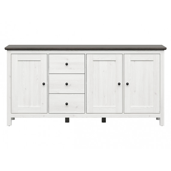 Skjenk Hesen - 3 dører - 3 skuffer - 199x96 cm