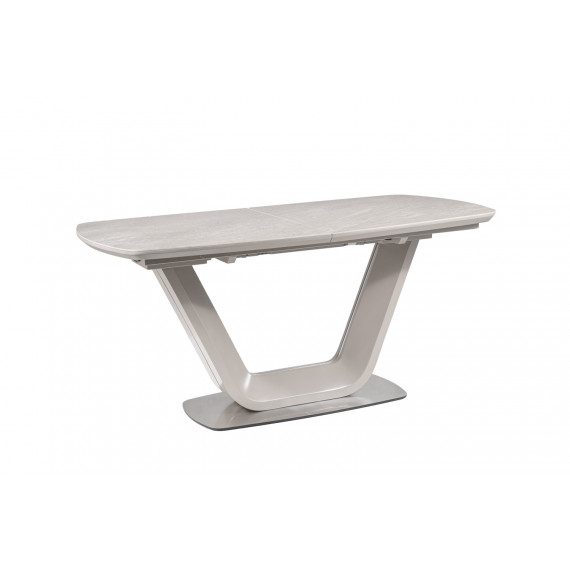 Spisebord Amari 160-220 cm - Grå - Keramikk