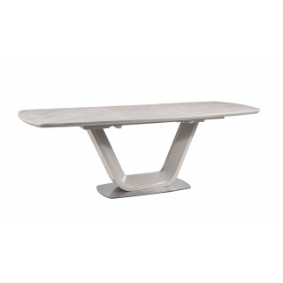 Spisebord Amari 160-220 cm - Grå - Keramikk