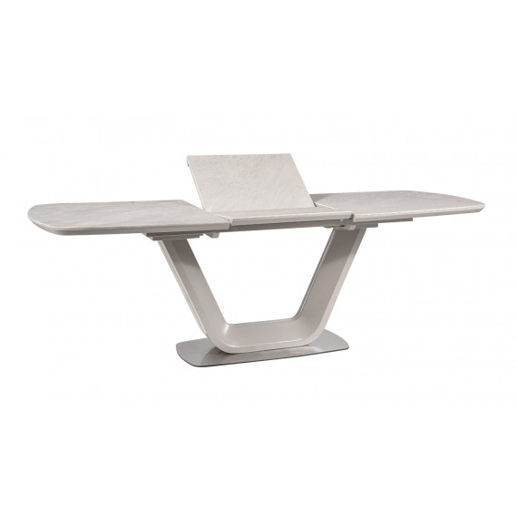 Spisebord Amari 160-220 cm - Grå - Keramikk