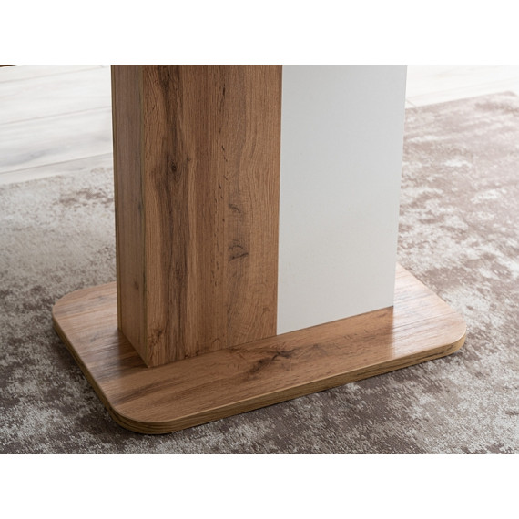 Spisebord Nexto 110-145 cm - Eikelook - Hvit