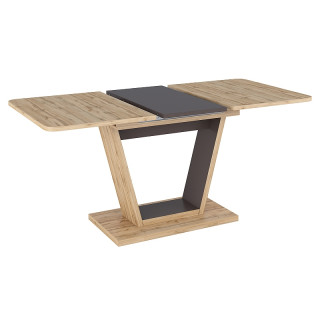 Spisebord Nigelo 120-160 cm - Eikelook - Brun