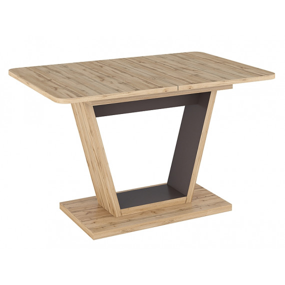 Spisebord Nigelo 120-160 cm - Eikelook - Brun