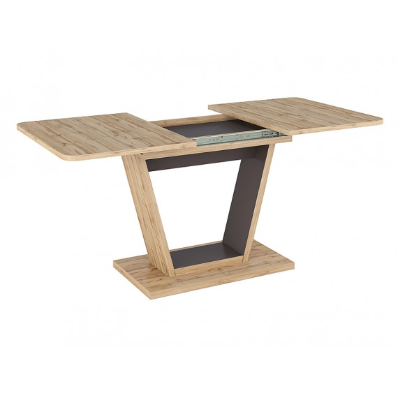 Spisebord Nigelo 120-160 cm - Eikelook - Brun