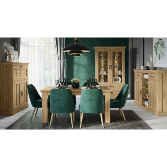 Hylle Vinti 143x34 cm - Eik waterford