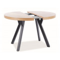 Spisebord Dominga 100 - 250 cm - Rundt uttrekkbart