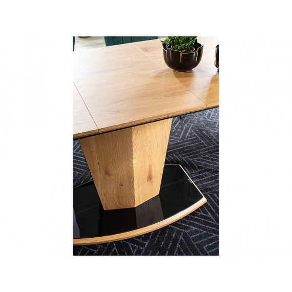 Spisebord Houston 120-160 cm - Eik