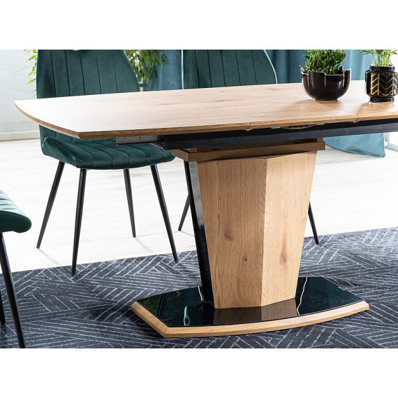 Spisebord Houston 120-160 cm - Eik