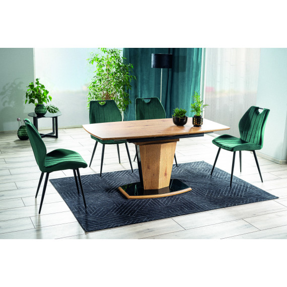 Spisebord Houston 120-160 cm - Eik