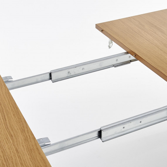 Spisebord Sorbus 100-200 cm - Rundt uttrekkbart - Eik