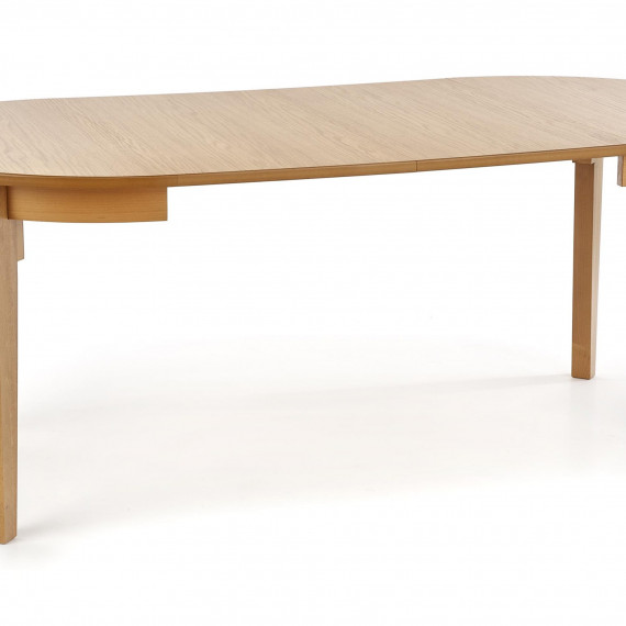 Spisebord Sorbus 100-200 cm - Rundt uttrekkbart - Eik