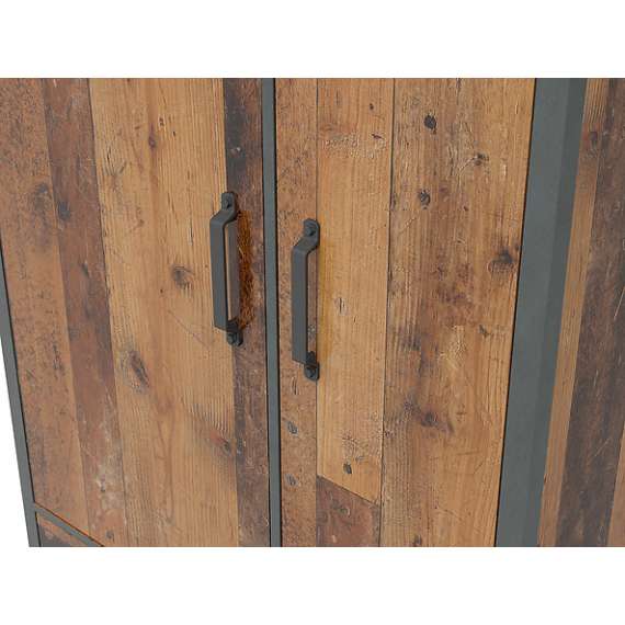 Garderobe Weston 90x200 cm - Trelook - Gammel look
