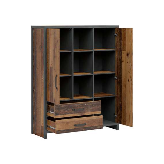 Skjenk Weston 120x150 cm - Trelook - Gammel look