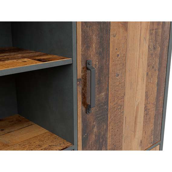 Skjenk Weston 120x150 cm - trelook - gammel look