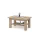 Sofabord Astoria - 110-150x68 cm  - eik sonoma - justerbart