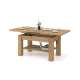 Sofabord Astoria 110-150x68 cm  - eik craft - justerbart