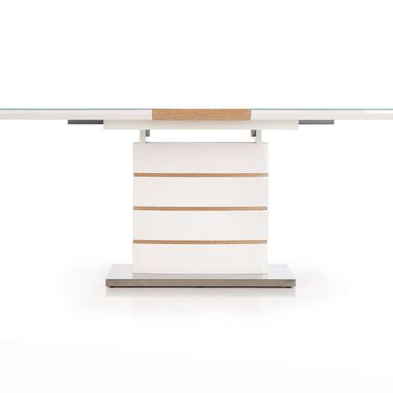 Spisebord Toronto 140-180 cm - Høyglans - Eik