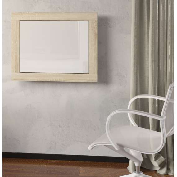 Skrivebord Rimin 74 cm - Eikelook - Vegghengt