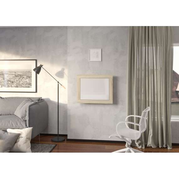 Skrivebord Rimin 74 cm - Eikelook - Vegghengt