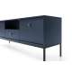 TV-benk Mono 154x56 cm - Mørk blå - 1 skuff - 2 dører