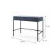 Sminkebord Mono 104x78 cm - Mørk blå - 2 skuffer
