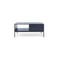 Sofabord Mono 104x46 cm - Mørk blå - 2 skuffer
