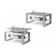 Sofabord NUO 110x65 cm - betong - hvit matt