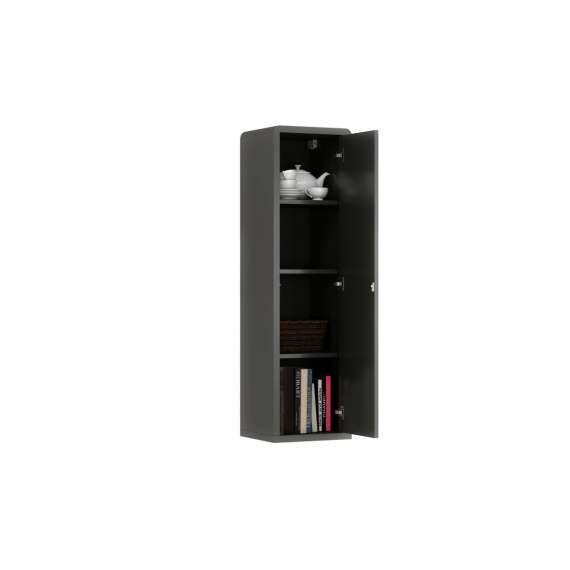 Veggskap Abelia 36x127 cm - Antrasitt - Vegghengt