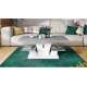 Sofabord Viva 110x45 cm - betong - hvit matt