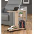 Sidebord med hjul Trasca 60 cm - Eik sonoma